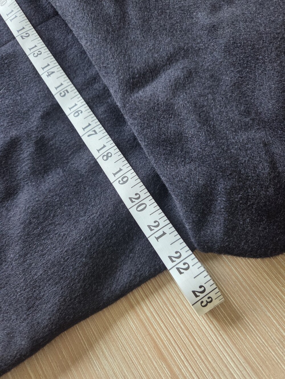 Vintage Original Loden Wasserfest Navy Wool Blend Overcoat Mens Size Medium - Picture 5 of 11